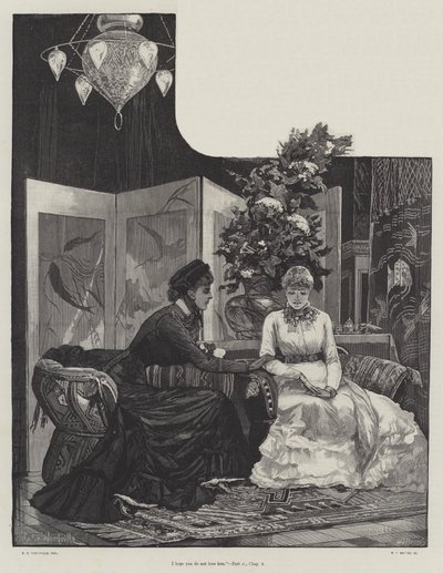 彼らは結婚しました、ウォルター・ベサントとジェームス・ライス 作： Richard Caton Woodville junior